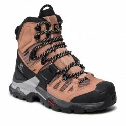 Homme Chaussures De Trekking SALOMON - Quest 4 Gtx W GORE-TEX 412930 20 V0 Sirocco/Mocha Mousse/Almond Cream Marron