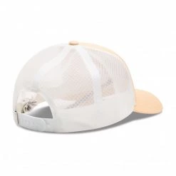 Accessoires Casquette SALOMON - Trucker Curved Cap C14655 17 G0 Almond Cream Orange -Salomon Soldes Magasin 0193128509408 03 rz