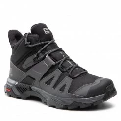 Homme Chaussures De Trekking SALOMON - X Ultra 4 Mid Gtx GORE-TEX 413834 26 M0 Black/Magnet/Pearl Blue Noir