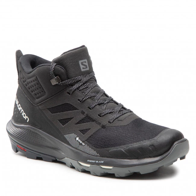 Homme Chaussures De Trekking SALOMON - OUTpulse Mid Gtx GORE-TEX 415888 27 V0 Black/Ebon/Vanilla Ice Noir 3 Homme Chaussures De Trekking SALOMON - OUTpulse Mid Gtx GORE-TEX 415888 27 V0 Black/Ebon/Vanilla Ice Noir