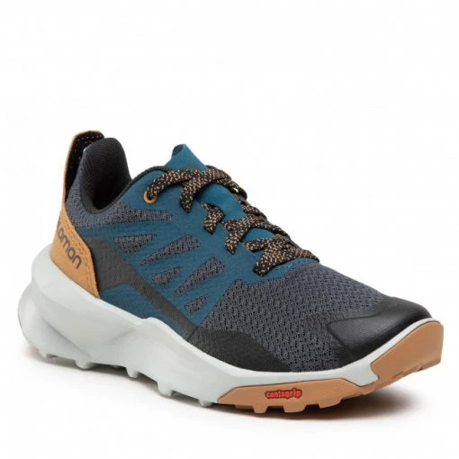 Enfant Chaussures SALOMON - Patrol J 416779 09 M0 Magnet/Pearl Blue/Tobacco Brown Bleu Marine -Salomon Soldes Magasin 01 0000209667509 mk