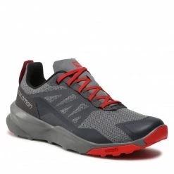 Homme Chaussures De Trekking SALOMON - Patrol 416786 31 M0 Quiet Shade/Magnet/Goji Berry Gris