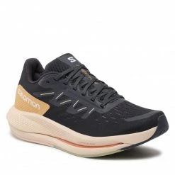 Femme Chaussures SALOMON - Spectur 415893 20 M0 Ebony/Almond Cream/Leek Green Gris