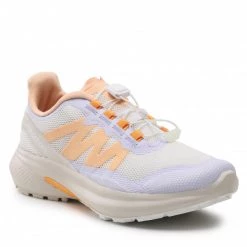 Femme Chaussures SALOMON - Hypulse W 415958 20 W0 White/Almond Cream/Purple Heather Blanc, Multicolore