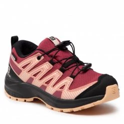 Unisexe Chaussures De Trekking SALOMON - Xa Pro V8 Cswp J 416144 09 W0 Earth Red/Black/Almond Cream Rose