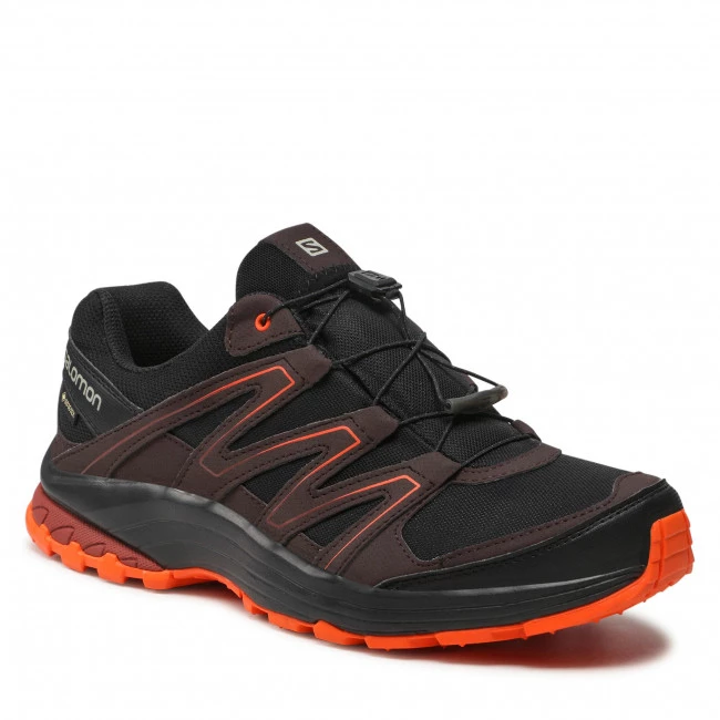 Homme Chaussures SALOMON - Sollia Gtx GORE-TEX 412318 31 V0 Black/Chocolate Plum/Red Orange Noir 3 Homme Chaussures SALOMON - Sollia Gtx GORE-TEX 412318 31 V0 Black/Chocolate Plum/Red Orange Noir