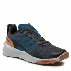 Homme Chaussures De Trekking SALOMON - Patrol L41583200 Magnet/Pearl Blue/Tobacco Brown Multicolore, Gris