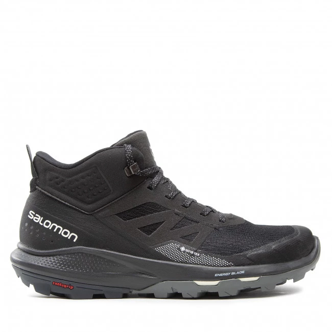 Homme Chaussures De Trekking SALOMON - OUTpulse Mid Gtx GORE-TEX 415888 27 V0 Black/Ebon/Vanilla Ice Noir 4 Homme Chaussures De Trekking SALOMON - OUTpulse Mid Gtx GORE-TEX 415888 27 V0 Black/Ebon/Vanilla Ice Noir – Image 2