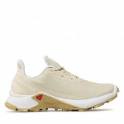 Femme Chaussures SALOMON - Alphacross 3 W 416001 21 W0 Frozen Dew/White/Leek Green Beige -Salomon Soldes Magasin 02 0000300663219 rz 1