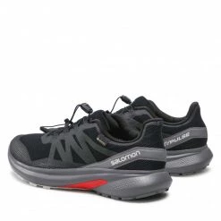 Homme Chaussures SALOMON - Hypulse Gtx GORE TEX 415959 Black/Quiet Shade/Lunar Rock Noir, Multicolore -Salomon Soldes Magasin 03 0000209660043 rz