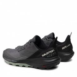 Homme Chaussures De Trekking SALOMON - Outpulse Gtx GORE-TEX 415878 26 V0 Magnet/Black/Wrought Iron Gris -Salomon Soldes Magasin 03 0000209665291 bs