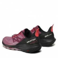 Femme Chaussures SALOMON - GORE-TEX Outpulse Gtx W 416897 21 V0 Tulipwood/Black/Poppy Red Violet -Salomon Soldes Magasin 03 0000209669954 rz