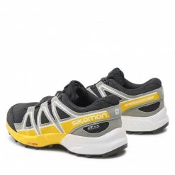 Unisexe Chaussures SALOMON - Speedcross Cswp J 416285 09 M0 Black/Wrought Iron/Lemon Noir -Salomon Soldes Magasin 03 0000209987331 rz