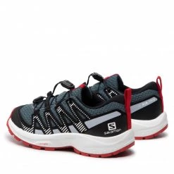 Unisexe Chaussures SALOMON - Xa Pro V8 J 416137 09 W0 Stormy Weather/Zen Blue/Goji Berry Noir, Bleu -Salomon Soldes Magasin 04 0000209987171 st