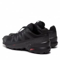 Homme Chaussures SALOMON - Speedcross 5 Wide 407935 38 V0 Black/Black/Phantom Noir -Salomon Soldes Magasin 04 0000301186151 ts
