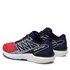 Homme Chaussures SALOMON - Sonic 5 Balance L41710100 Poppy Red/Clematis Blue/Black Rouge, Multicolore -Salomon Soldes Magasin 04 0000301186496 fp