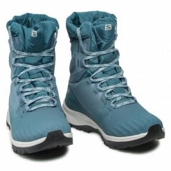 Femme Bottes De Neige SALOMON - Vaya Powder Ts Cswp 414491 20 V0 Bluestne/Mallard Blue/Black Bleu -Salomon Soldes Magasin 05 0000208742740 rz