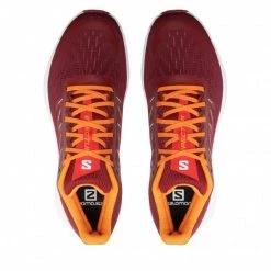 Homme Chaussures SALOMON - Spectrum 415897 27 M0 Biking Red/Vibrant Orange/Purple Heather Rouge -Salomon Soldes Magasin 05 0000209660036 is