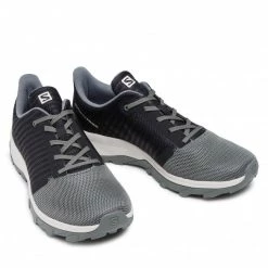 Homme Chaussures De Trekking SALOMON - Outbound Prism 415908 27 M0 Black/Castor Gray/Rainy Day Noir, Vert -Salomon Soldes Magasin 05 0000209665345 rz