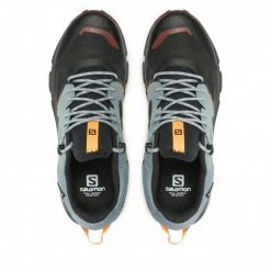 Homme Chaussures De Trekking SALOMON - Predict Hike Gtx GORE-TEX 415996 27 V0 Black/Tooper/Blazing Orange Noir, Bleu -Salomon Soldes Magasin 05 0000209670141 rz