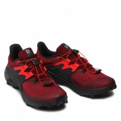 Homme Chaussures SALOMON - Wildcross 2 414537 26 V0 Biking Red/Ebony/Goji Berry Bordeaux -Salomon Soldes Magasin 05 0000300663202 rz 1