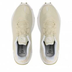 Femme Chaussures SALOMON - Alphacross 3 W 416001 21 W0 Frozen Dew/White/Leek Green Beige -Salomon Soldes Magasin 05 0000300663219 rz