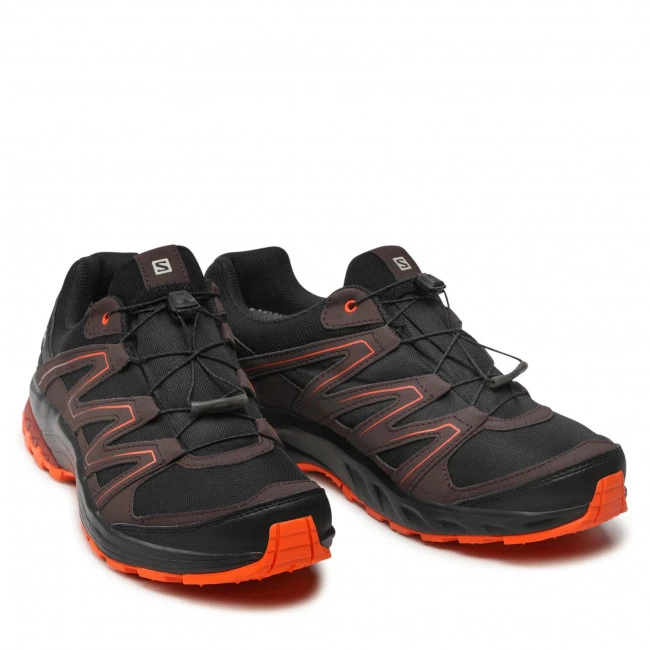 Homme Chaussures SALOMON - Sollia Gtx GORE-TEX 412318 31 V0 Black/Chocolate Plum/Red Orange Noir 7 Homme Chaussures SALOMON - Sollia Gtx GORE-TEX 412318 31 V0 Black/Chocolate Plum/Red Orange Noir – Image 5