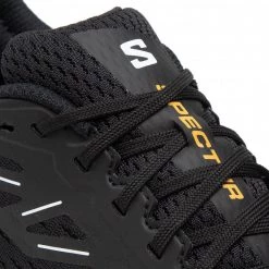 Homme Chaussures SALOMON - Spectur 415896 27 M0 Black/White/Blazing Orange Noir -Salomon Soldes Magasin 06 0000209660029 is