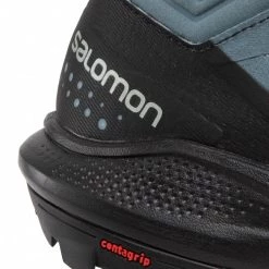 Femme Chaussures De Trekking SALOMON - Outpulse Mid Gtx W GORE-TEX 415937 20 V0 Stormy Weather/Black/Wrought Iron Bleu -Salomon Soldes Magasin 06 0000209669855 is