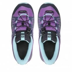 Enfant Chaussures De Trekking SALOMON - Kicka J 416799 11 W0 Royal Lilac/Night Sky/Purple Heather Violet -Salomon Soldes Magasin 06 0000300663240 rz