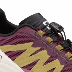 Femme Chaussures SALOMON - Hypulse W 415956 20 W0 Grape Wine/Rainy Day/Green Moss Violet -Salomon Soldes Magasin 06 0000301186335 bs