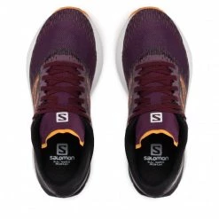 Femme Chaussures SALOMON - Sonic 5 Balance W 417104 20 V0 Grape Wine/Black/Blazing Orange Bordeaux -Salomon Soldes Magasin 06 0000301186502 fp