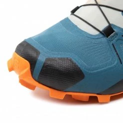 Homme Chaussures SALOMON - Speedcross 5 Gtx GORE-TEX 416123 29 V0 Mallard Blue/Wrought Iron/Vibrant Orange Bleu Marine -Salomon Soldes Magasin 06 0000301900153 bs